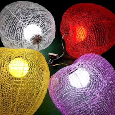 China outdoor portable light house and garden festival decoration landscape led portable light for sale