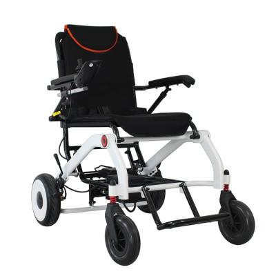 China Disabled Scooter Lightweight Cheap Price Alumminum Alloy Electric Chair Caremoving Handcycle Foldable Electric Wheelchair For Disabled for sale