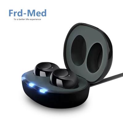 China CIC invisible ear care rechargeable hearing aid with power bank function. F-PT1-003 for sale