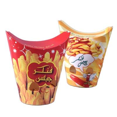 China Wholesale Customized French Fries Snacks Paper Cup Disposable Paper Cup for sale