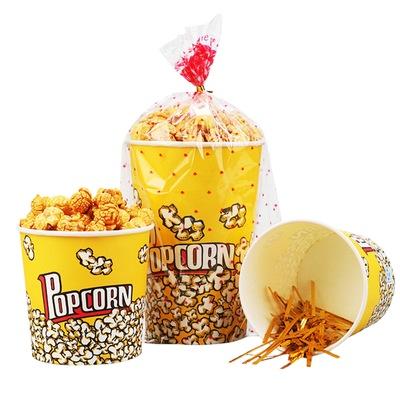 China 2021 popcorn boxes/disposable buckets wholesale disposable popcorn cup/popcorn for sale