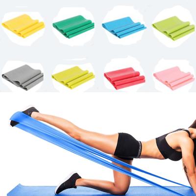 China Custom Printed Logo Durable Gym Mini Fitness Yoga Stretch Band Latex Exercise Loop Band Resistance Band for sale