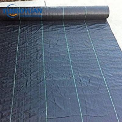 China Protective mat pp plant cover plastic fabric/agriculture weed control woven fabric agro weed block weed control mat for sale