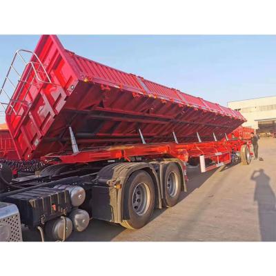 China Truck Trailer China Distributor Barrier Rollover Cargo Tractor Tow Trucks Tiltray Semi-Trailers for sale