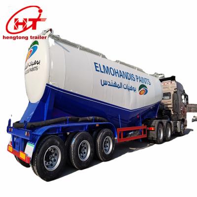 China Bulk Type Cement Truck Trailer Cement Truck Tank Trailer Carrying 45 Seat To 60 Seat for sale