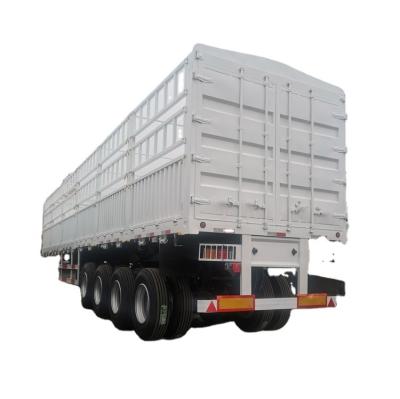 China Truck Trailer Outstanding Quality Drop Warehouse Dropout Semi Trailer Side Refrigerator Trucks for sale