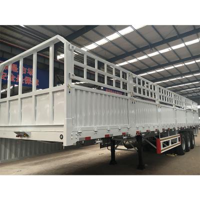 China 1st or 2nd Floor Flower Barrier High Grade Commercial Truck Trailers Tractor Diesel Engine Semi Trailer for sale