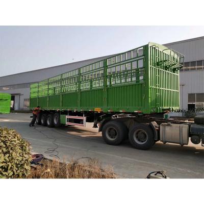 China 1st Or 2nd Floor Flower Barrier On Sale Car Carrier Sinotruk Cargo Lifting Axle Of The Semi-Trailer Trucks for sale