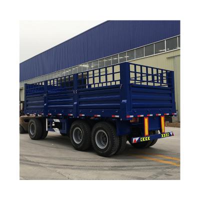 China New Truck Trailer Style Mini Small Excavator Flatbed Full Cargo Trailer Dump Trucks for sale