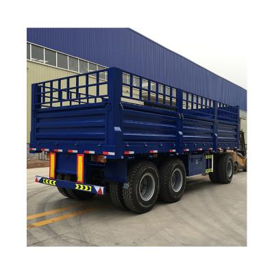 China China Manufacturer Trailer Truck Double Transport Trailers Full Size Semi Trailer Trucks for sale