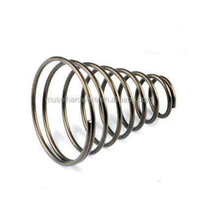 China Custom Galvanized Steel Cylinder Barrel Compression Spring Auto Car Shock Absorb Coil Springs Tempered Steel Retractable Coil Springs for sale