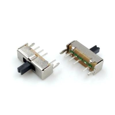 China Stainless Steel 1P3T Vertical Mini Slide Switch, Toy Electric Slide Switch SS-13D07 for sale