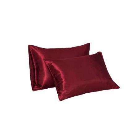 China Cheap Satin Anti-Static Pillowcase Five-Smooth Pillowcase Amazon Polyester Pillow Case As Promotional for sale