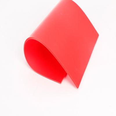 China 100% Red Silicone Rubber Sheet 3mm Silicone Rubber Sheet for sale