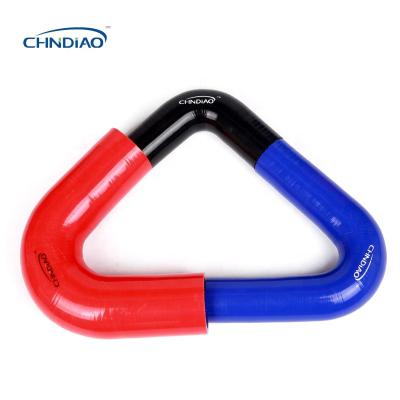 China Colorful Turbo Silicone Auto Cooler Hose Blue Silicone Heater Hose Car Hoses Â ± 0.5mm for sale