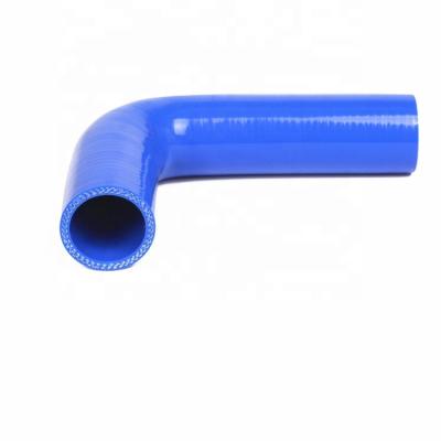 China Customized Size 90 Degree Elbow Auto/Marine/Industrial High Temperature Air Inlet Silicone Hose for sale