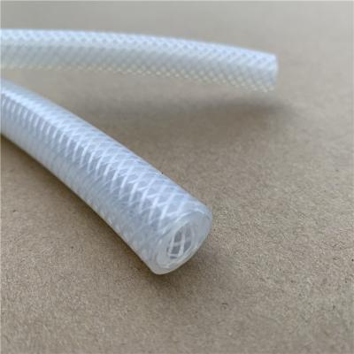 China Use For Industrial Soft Extruded Silicone Reinforced Braided Hose for sale