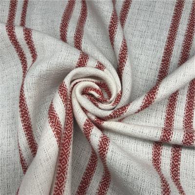 China Yarn-dyed 100% high quality canvas QUICK DRY soft touch stripes hang down fabric feeling for dress for sale