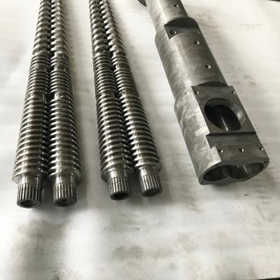 China Factory Weber CE5 35/70 Tapered Twin Screw Barrel For PVC for sale