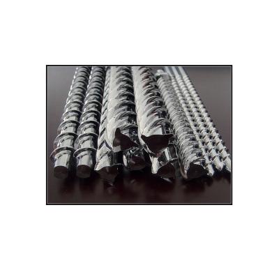 China Factory Nitrided 25mm Mini Screw Barrel Alone For Plastic PP PE Pipe Machinery for sale