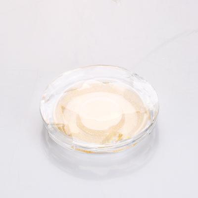 China New Yellow Empty Clear Plastic PS Plastic Bottle Beautiful Round Eyelash Box Packaging for sale