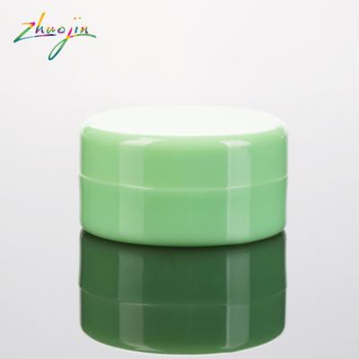 China Custom Colored Cream Nail Polish Powder Containers 10g Cosmetic UV Empy Picosecond Plastic Jar for sale