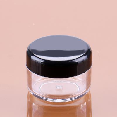 China 5g Nail Art Cylinder Picosecond Cosmetic Jar Wholesale Empty Cosmetic Eyeshadow Custom Logo Nail Polish Container for sale