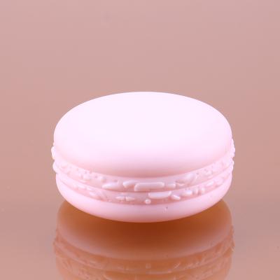 China 5g 10g Cosmetic Pink Macaroon Nail Polish Plastic Container Small PP Custom Gel Bottle for sale