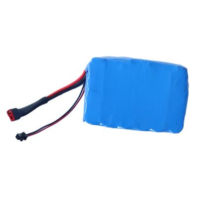 China 18650 rechargeable lithium ion 34v 4400mah li-ion battery pack for scooter 36*126*65mm for sale