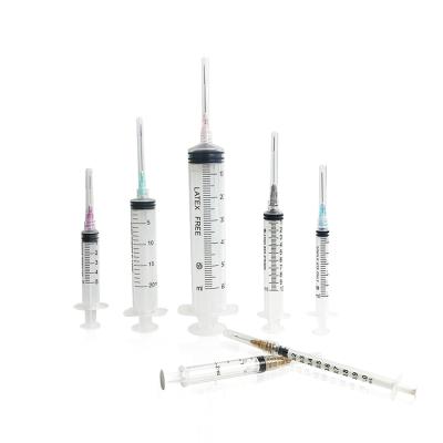 China WEGO Clinic 1ml-100ml Disposable Physician Syringe Factory Disposable Plastic Syringes For Sale for sale