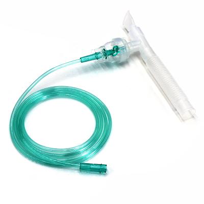 China PVC WEGO WEGO Medical Disposable Nebulizer Kit With Mouth Piece And Wrinkle for sale