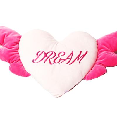 China 2020 Custom Cute Soft Cars Interior Ministry Hotel Amazon Wholesale Free Sample OEM CSI Baby Kids Stuffed Pillow Heart Shaped Cushion stuffed animal toys for sale