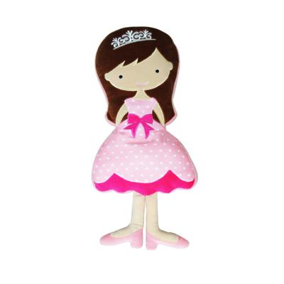 China Free sample plush toy bsci walmart supplier stuffed plush toy fairy shaped pillow cushion for sale