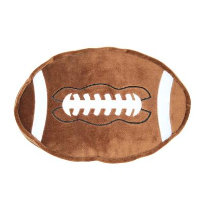 China Super Cute Soft Plush Sofa Home Baby American Football Decorative Pillow for sale