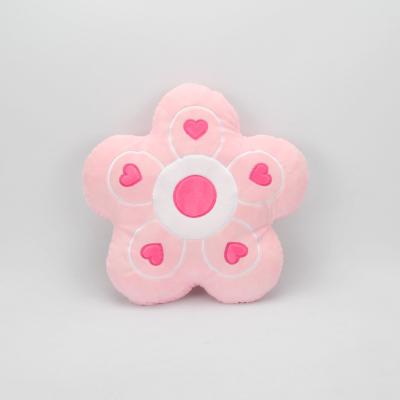 China Kids Baby Pillow Cushion Flower Soft Decorative Plush Shaped Cushion Pillow for sale