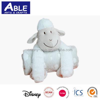 China Cute Plush Gift Animal Blanket With Toy, Toy Blanket for sale