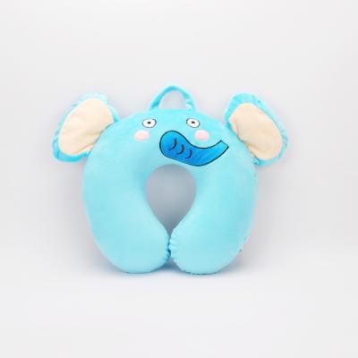 China Oekotex custom soft cute walmart bsci travel plush stuffed animal toys U car neck pillow travel neck pillow for sale