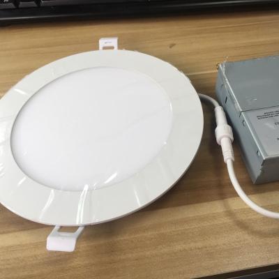 China Recessed Modern Round 6 Inch 4 Inch Led Ceiling Panel Light Ultra Thin 9W 12W 15W 6W 18W 24W With Junction Box for sale