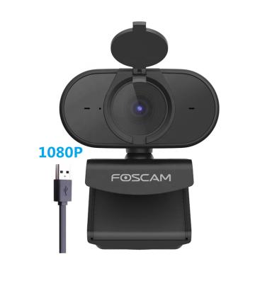 China Foscam W25 1080p Recording Webcam With Cover Laptop PC Webcam With Free Microphone USD Control for sale