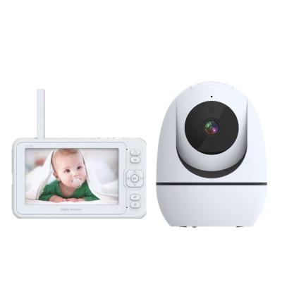 China Flexible PAN-TILT Foscam 1080P wireless wifi baby monitor 5 inch video monitor camera for baby for sale