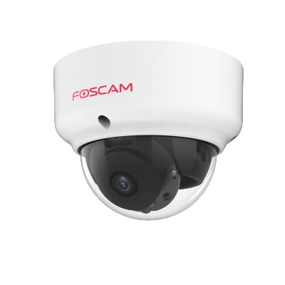 China Foscam OEM ODM IK10 2MP network camera dome poe IP vandal proof two way audio camera built-in siren for sale