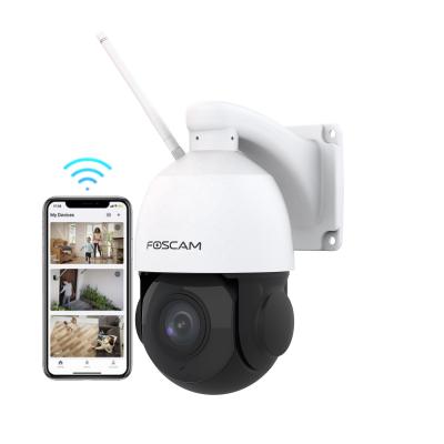 China NIGHT VISION Foscam Pan and Tilt Outdoor Security Camera with Color Night Vision AI Video Surveillance for sale