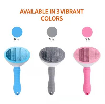 China Viable Pet Comb Dog Hair Comb Cat Comb Opening Knot Remover for sale