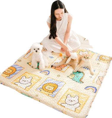 China Viable Summer Cat Mat Dog Mat Floor Cool Pet Mat Exhibit Dog Cage Supplies for sale