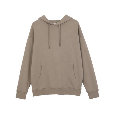 China Wholesale Cheap Premium Hoodie Loose Solid Color Hoody Autumn Winter Hooded Long Sleeve Anti-wrinkle for sale