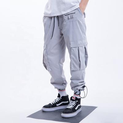 China All Seasons Anti-wrinkle Multi-pocket Sweatpants Quick Dry Men's Casual Cargo Pants for sale