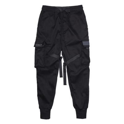 China Wholesale Anti-wrinkle Multi-pocket Streetwear Sweatpants Shapes Man Casual Rise Pants Hip Pop Cargo Pants for sale