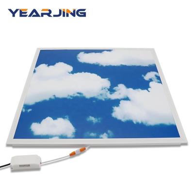 China Hot Selling Super Bright Surface Mounted School Office Commercial Recessed Inkjet Panel Light for sale