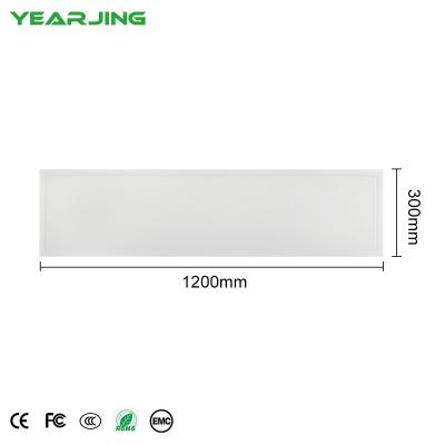 China Wholesales indoor slim lighting price 30*120cm ultra thin recessed led panel ceiling for sale