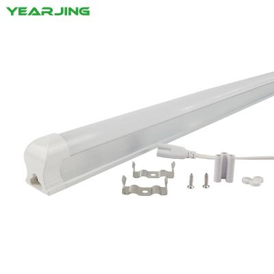 China Linear Square Linkable T8 Linear Ceiling Light Integrated LED Tube Light Fluorescent Hanging Tube Lamp for sale